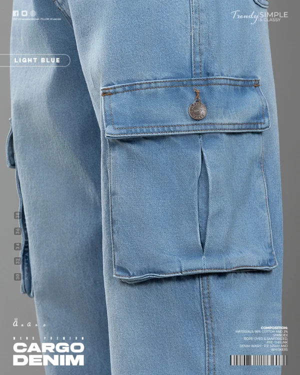 Men's Baggy Jeans Light Blue