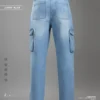 Men's Baggy Jeans Light Blue