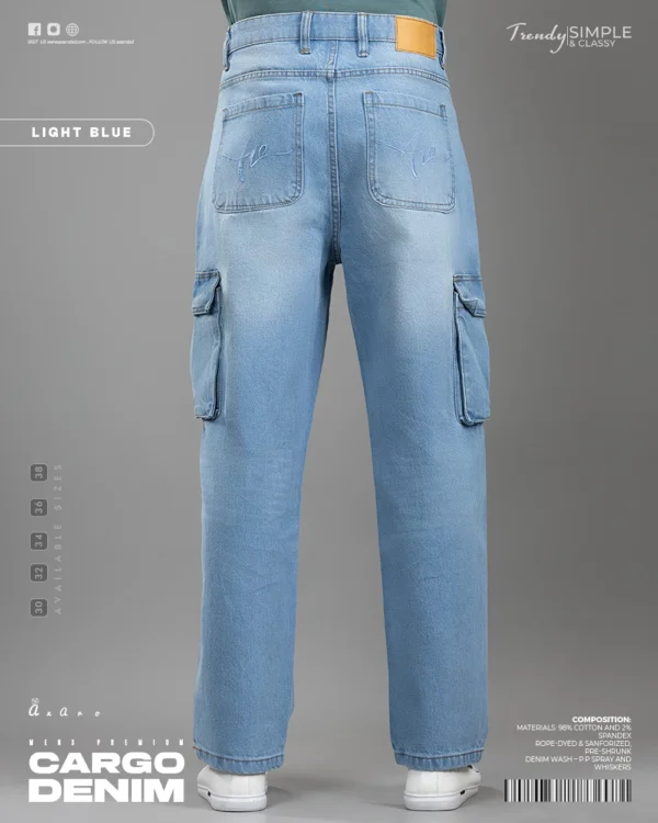 Men's Baggy Jeans Light Blue