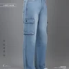 Men's Baggy Jeans Light Blue