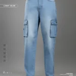 Men's Baggy Jeans Light Blue