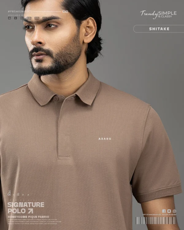 Signature Polo Shitake