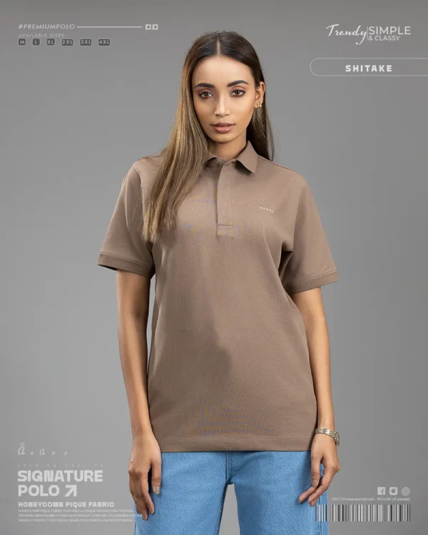 Signature Polo Shitake