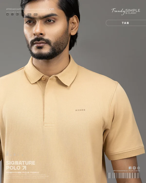 Signature Polo Tan