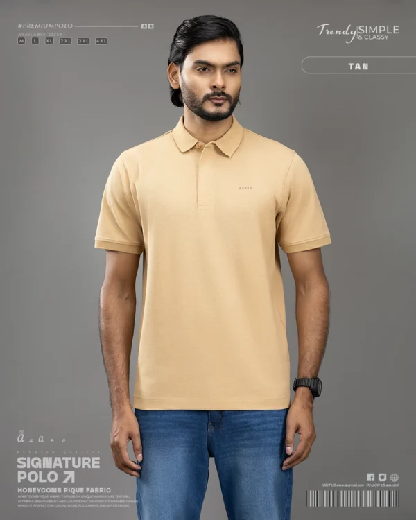 Signature Polo Tan