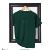 Regular Fit Plain Bottle Green