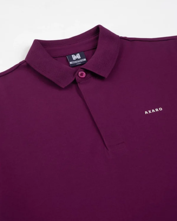 Signature Polo Dark Purple