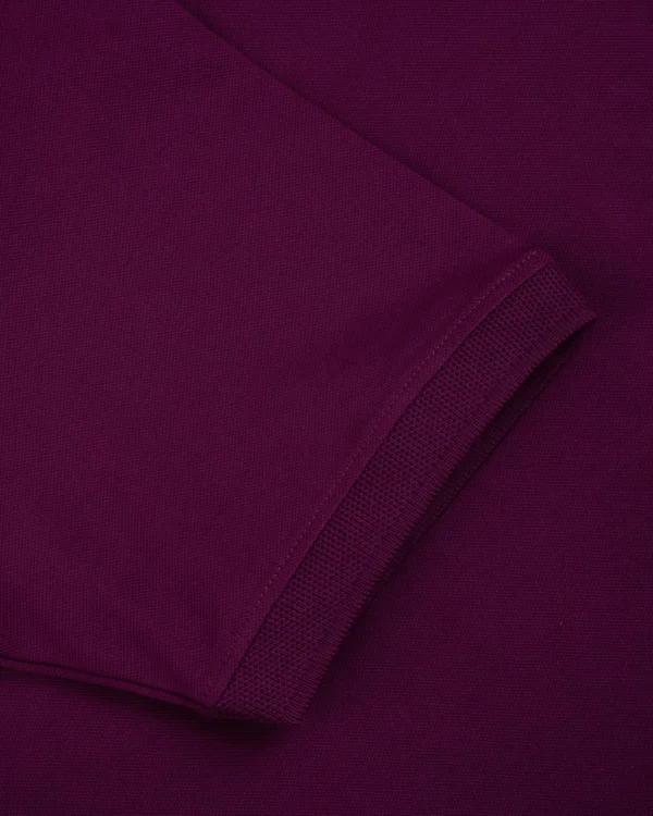 Signature Polo Dark Purple