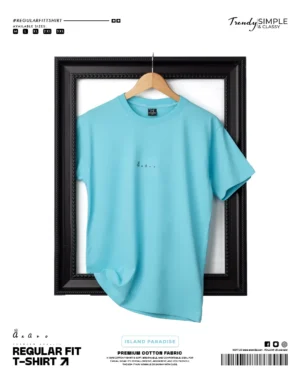 Regular Fit Plain Island Paradise