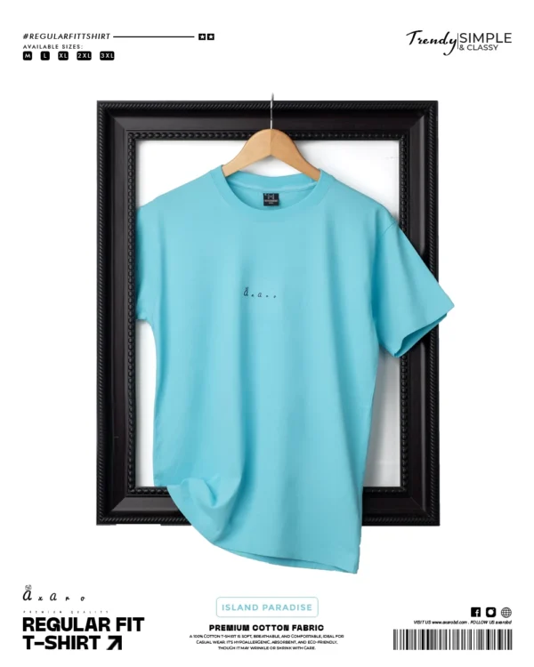 Regular Fit Plain Island Paradise