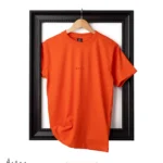 Regular Fit Plain Orange