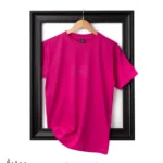 Regular Fit Plain Pink Peacock