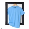 Regular Fit Plain Sky Blue