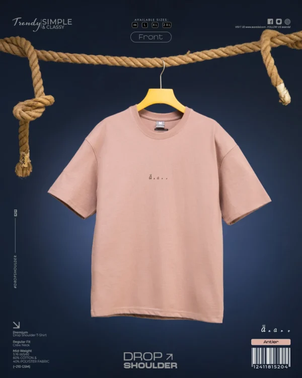 Antler Drop Shoulder Tshirt