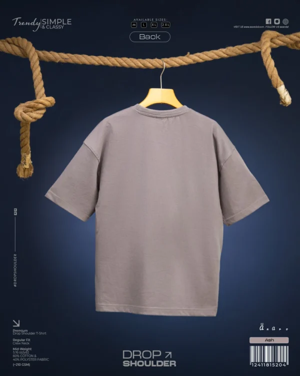 Ash Drop Shoulder Tshirt