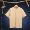 Beige Drop Shoulder Tshirt