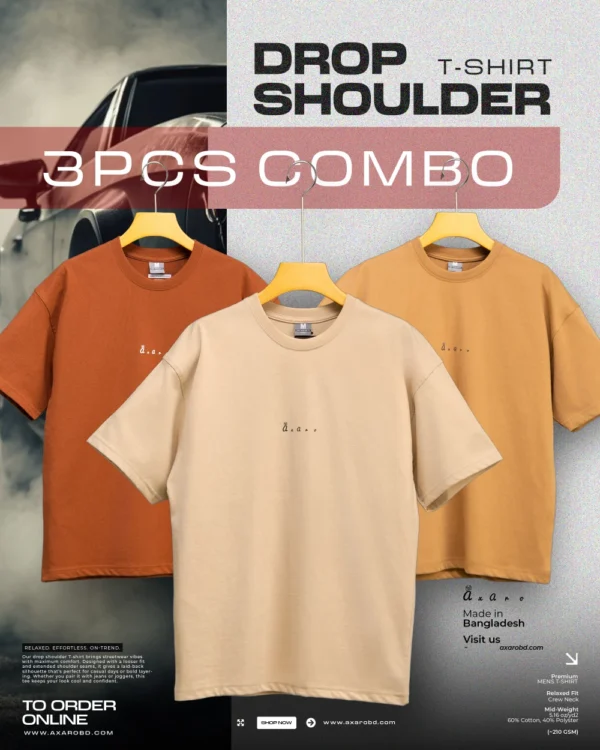 Solid Drop Shoulder Combo 12