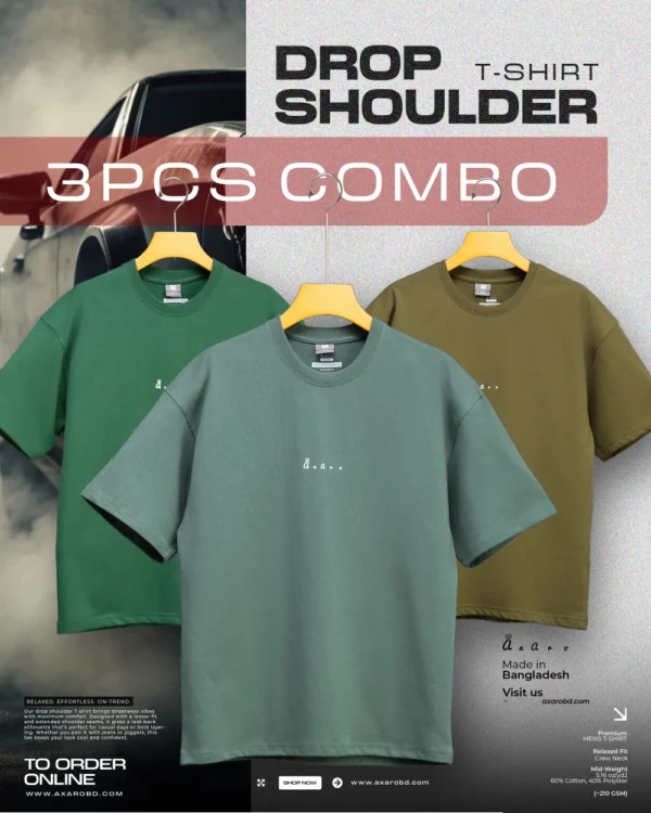 Solid Drop Shoulder Combo 2