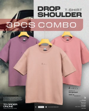Solid Drop Shoulder Combo 3