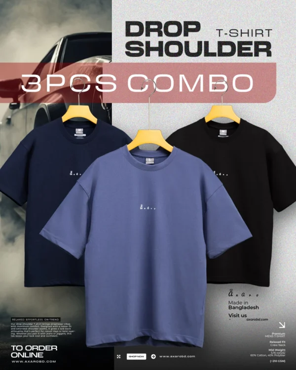 Solid Drop Shoulder Combo 5