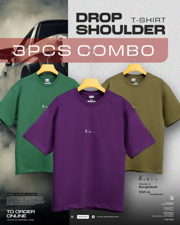 Solid Drop Shoulder Combo 6