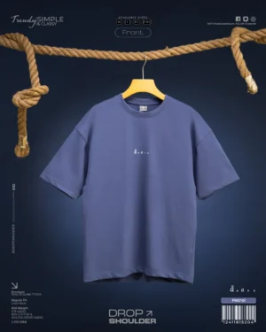 Petrol Drop Shoulder Tshirt