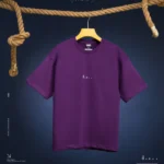 Purple Drop Shoulder Tshirt
