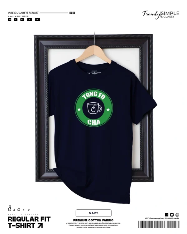 Regular Fit Tonger Cha Navy