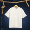 White Drop Shoulder Tshirt