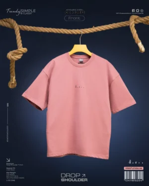 Wistful Mauve Drop Shoulder Tshirt