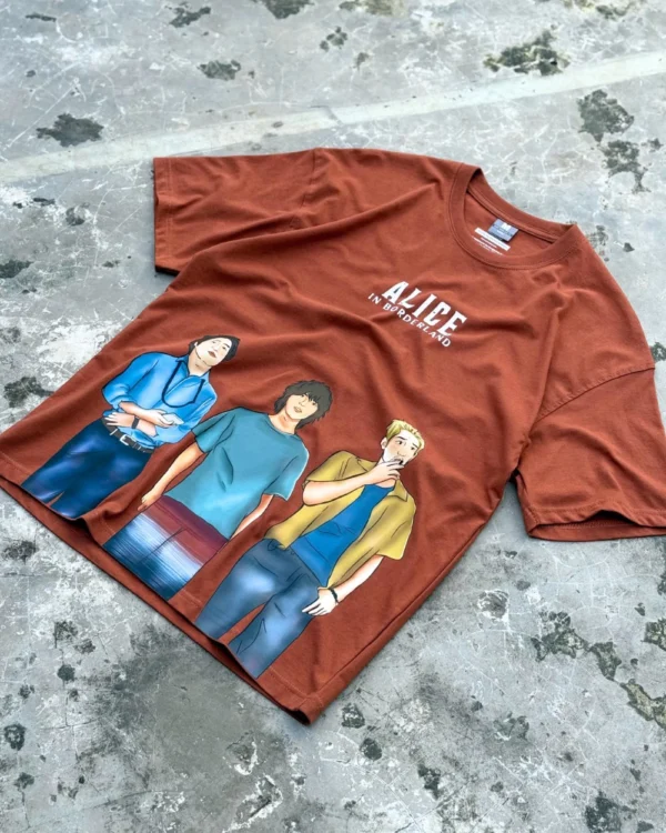 Alice in Borderland Trio Ginger Drop Shoulder