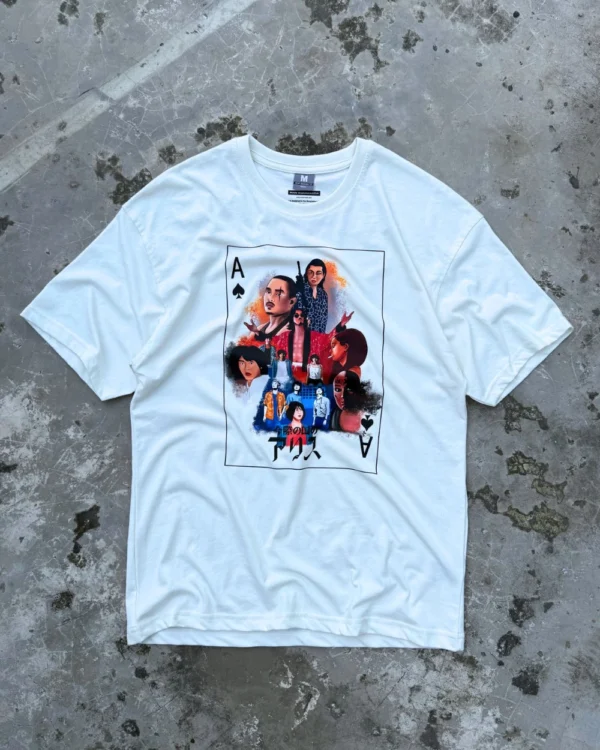 Alice in Borderland Ace of Spade White Drop Shoulder
