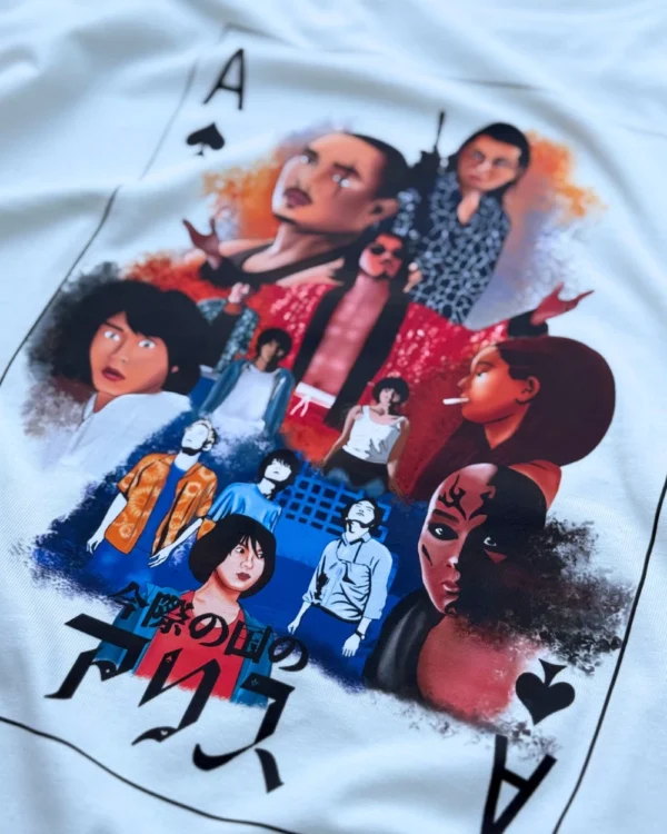 Alice in Borderland Ace of Spade White Drop Shoulder