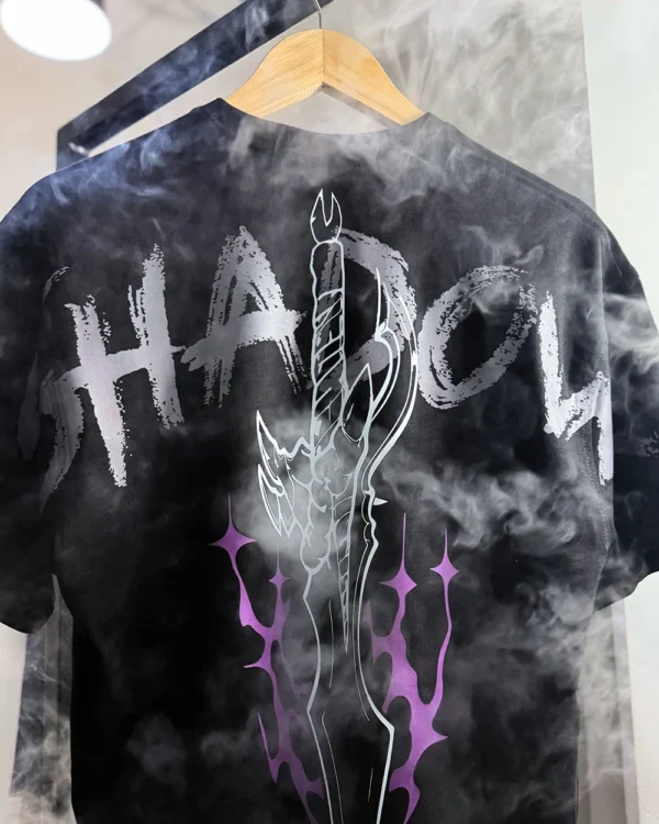 Solo Leveling Black Drop Shoulder T-shirt