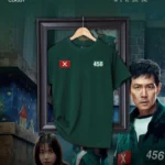 Regular Fit Squid Game Batch Bottle Green
